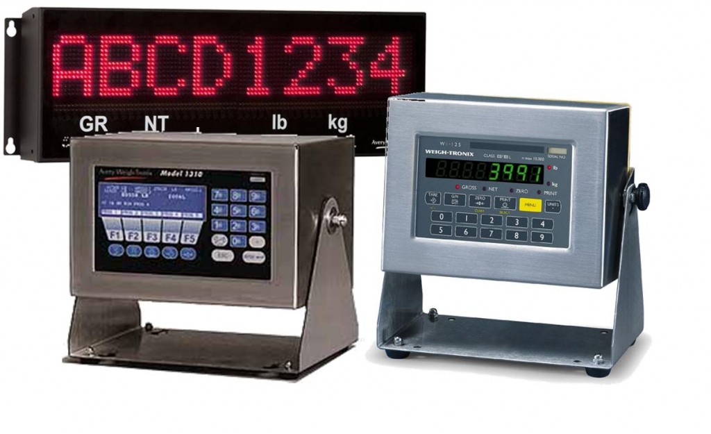 scale indicator displays