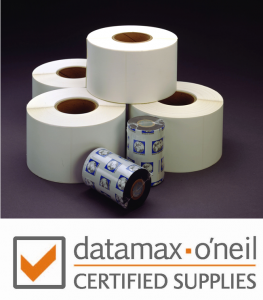 datamax o'neil certified supplier of barcode labels