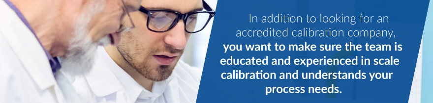 accredited scale calibration experts