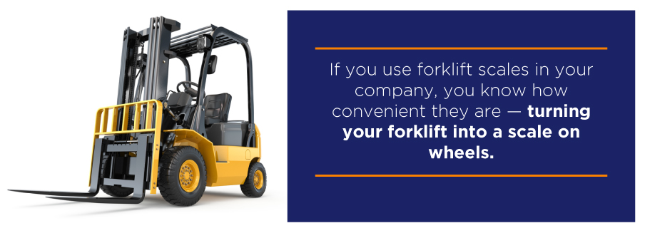 Forklift Use with Scales