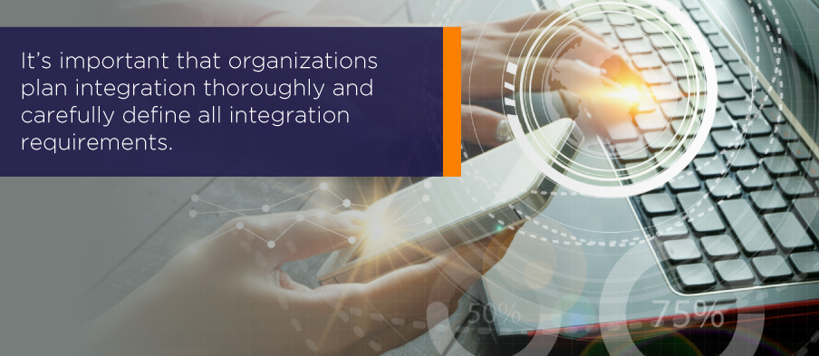 organizations plan integration