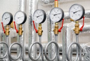 Line of Pressure Transducers in Need of Calibration